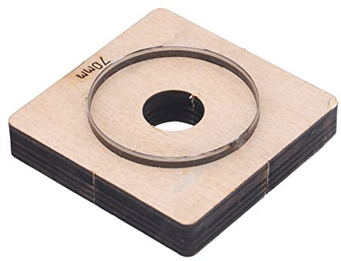 Leder-Stanzform, Runde Form, Schneidmesser, Werkzeug, Kreis, 70 Mm Durchmesser, Gummi-Werkzeug, Stanzwerkzeug, Runde Einfädelmatrizen