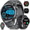 LIGE Smartwatch Uomo con 3 Cinturini, Batteria 400mAh 1.43 HD AMOLED Orologio Smartwatch con Chiamate Bluetooth, 113 Modalità Sport, 24H Cardiofrequenzimetro Sonno, IP68 Smart Watch per Android iOS
