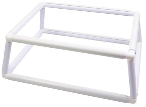 YIZITU Doppelschichtiger Stick-Clip-Rahmen für Stickerei, Nähen, Quilten