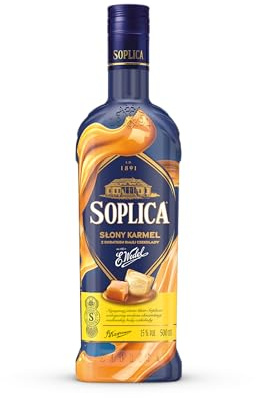 SOPLICA WEDEL Salted Caramel Chocolate Liqueur, 15% ABV, 500ml