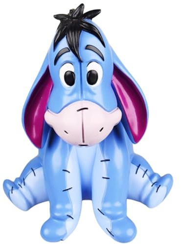 Gartenfigur Eeyore - Disney's liebenswerter I-Aah für deinen Garten Mehrfarbige Deko-Figur aus Polyresin (30,5 x 26,5 x 26 cm) - Offiziell lizenziert - Hol dir den melancholischen Charme!