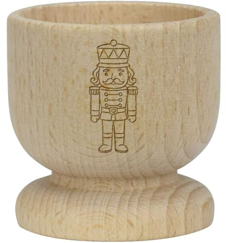 Azeeda 'Nutcracker' Wooden Egg Cup (EC00032235)