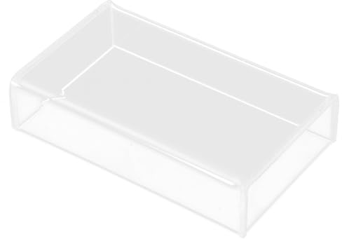 VALICLUD Acrylic Wireless Mouse Cover Computer Mouse Box Waterproof Easy Installation for Home Office Use Dust Cover