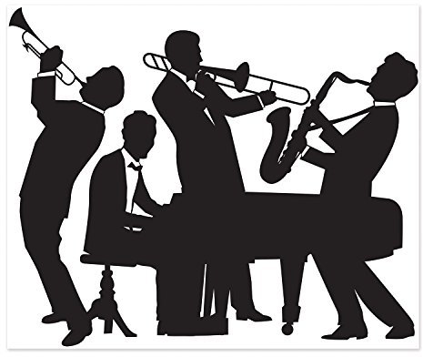 Beistle Great 20's Jazz Band Insta-Mural
