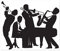 Beistle Great 20's Jazz Band Insta-Mural