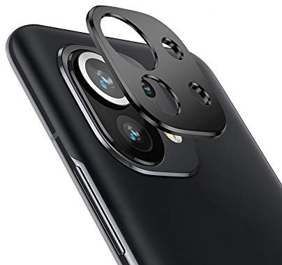 FTRONGRT Kamera Panzerglas Schutzfolie für Xiaomi Mi 11, Kamera Linse Panzerglasfolie Anti-Kratzen, Kameraschutz für Xiaomi Mi 11 (2 Stück)