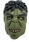 LePyCos Hulk Latex-Helmmaske, Vollgesicht, Cosplay, Requisiten, Halloween, Party, Kostümzubehör (grün)
