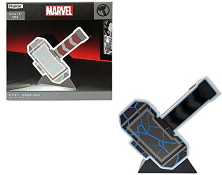 Paladone Thors Hammer Box Light, Kunststoff, Multicolor, One Size