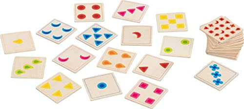 Goki - Action-Spiel Farben und Formen, Mehrfarbig (56323)