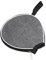 PATIKIL Ping Pong Pagaia Custodia, Ping Pong Racchetta Custodia metà Morbida Copertura Contenitore Borsa per Sport Accessori, Grigio