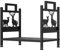JECT Kaminholz-Aufbewahrungsregal, modern, einfaches Eisen-Kaminholzregal, Kaminwerkzeuge, für den Innen- und Außenbereich, Lagerung, Kaminholz, Stapelregal