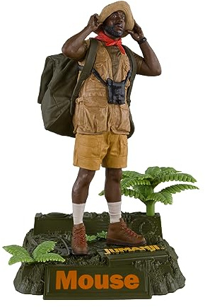 McFarlane Toys Movie Maniacs Mouse 6 inch Scale Figure - Jumanji: The Next Level Collectible with Exclusive Bonus Item, Environmental Base, Printed Backdrop, and Art Card for Collectors