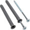 8mm x 80mm Hammer-in Fixings, Hammer Type Solid Wall Fixings, Hammerscrews (100 Pack)