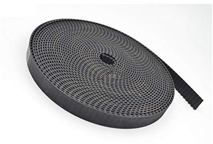 Zahnriemen Trapez XL offen synchron, Zahnriemen XL-037 XL-050, Gummi-Neopren-Fiberglas, Breite 6,4/7,9/9,4/12,7/15/20 mm Riemenscheibe