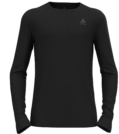 Odlo Herren Merino 200 Undershirt, Schwarz, M EU