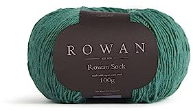 Rowan Rowan Sockenwolle, Smaragd, 100% Wolle, 100 g