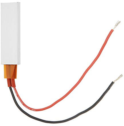 Heating Element, 12V Aluminum Housing PTC Heating Element Plate Thermostatic Heater(12V 220℃)