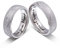 Juwelier Schönschmied Trauringe Partnerringe Eheringe - inkl. WUNSCHGRAVUR - Edelstahl Zirkonia 54-64 156HDac - mit AMAZON KONFIGURATOR direkt online gestalten !