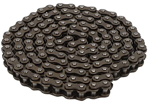 VBESTLIFE Elektro-Scooter-Kette, 4 Mm, 120 Abschnitte, T8F-Kette, 54-Zähne-Kettenrad, Einfach zu Ersetzen, Langlebige 25H/420/428-Typen, Geeignet für Elektro-Dreiräder, (25H-Kette)