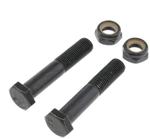 perfk 2 X 2 Teiliges Ersatz Skateboard LKW Kingpin Hardware Set, Longboard Schrauben, M10 X 65 Mm, 2 STK