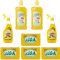 ALGA BIO - KIT SAPONE ECOLOGICO 400 GR (4PZ), SAPONE CONCENTRATO IN GEL 1250 ML (2PZ), SGRASSATORE UNIVERSALE 500 ML (2PZ) Box risparmio pulizia casa, sapone ecologico, per bucato a mano e lavatrice