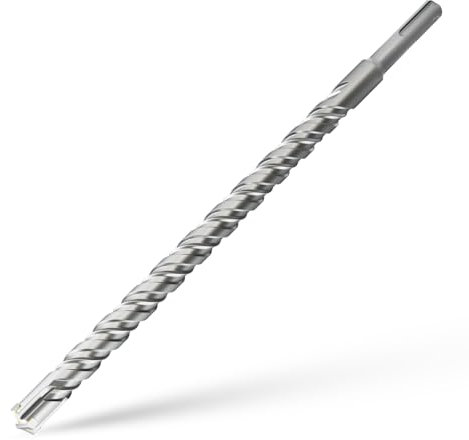 CSOOM Foret SDS Plus 16 x 350 mm, professionnel, pour percer dans la pierre, le béton, la pierre naturelle, le mur de brique