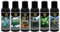 HAF® Saunaaufguss Konzentrat Set Waldfrische | 6 x 250 ml Saunaduft mit Birke, Eukalyptus, Fichtennadel, Latschenkiefer, Minze, Zirbe | Saunaöl aus 100% natürlichen ätherischen Ölen