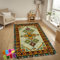 Knüpfteppich Zum Selber Knüpfen-Sets Groß Latch Hook Rug, Handarbeit Selbst Knüpfen Set, Vorgedrucktes Muster Leinwand Teppich Stickerei Handwerk Für Erwachsene Handarbeiten Diy Teppich 90 x 120 cm
