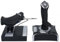ASHATA Joystick Controlador de Simulación Flightstick para Series X S Wins7 8 10 11, Joystick de Simulación de Vuelo con Función de Vibración, Joysticks para Juegos de PC