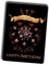 TinyTami Happy Birthday Rollenspiel Geburtstagskarte, You've leveld up, Fantasy, W20 Postkarte, samtig weiche Grußkarte