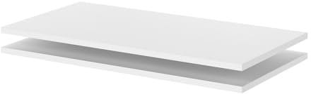 Vicco Einlegeboden Claus, Weiß, 2er Set