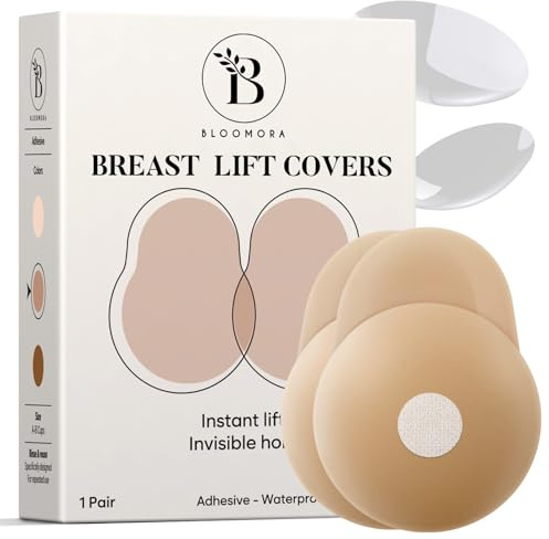 BLOOMORA Copricapezzoli Donna con Effetto Lifting