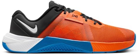 Nike Men's Metcon 10 Workout Shoes, Total Orange/White/Photo Blue/, 7