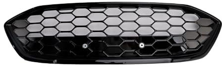 Artudatech Kühlergrill Frontstoßstange ST Style Gloss Black Mesh Front Bumper Fit for Ford Focus MK4 2018-2021