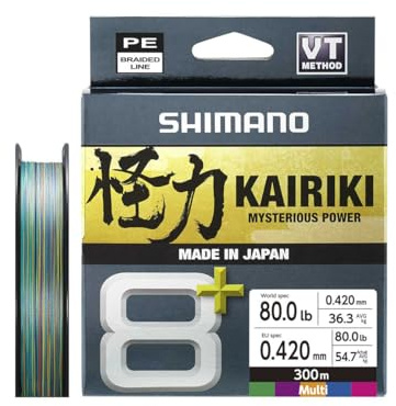 Line Kairiki 8+ - 300m 0.42mm 56.0kg Multi C.
