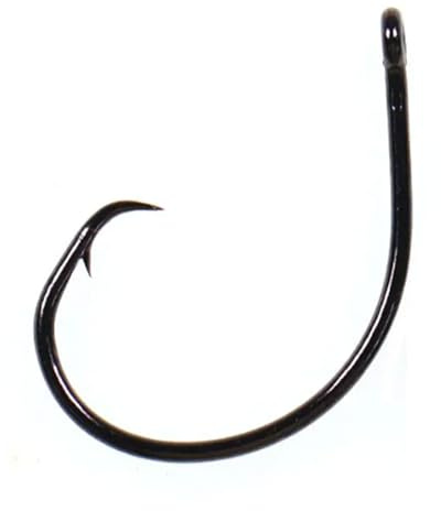 Angelhaken, 40 Stück Angelhaken aus hochkohlenstoffhaltigem Stahl, leichte Inline-Kreishaken, Angelzubehör for Oktopus und Thunfisch, geeignet for Salzwasser-Angelteiche
