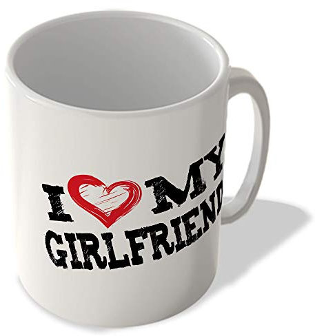 McMug - I Love (Heart) My Girlfriend - Mug, Ceramic, 11fl.oz.
