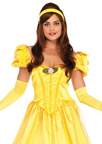 LEG AVENUE Damen Deluxe Belle Of The Ball Kost me, Gelb, M EU