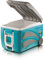 Pinnacle Nevera portátil 45 litros Roller 45L con Ruedas, Camping-Deportes, Azul Celeste, 59x37,5x43 cm