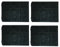 4 filtri al carbone attivo per Teka tipo C3R, filtro al carbone per cappa aspirante CNL3000, CNL1 3000 ecc.