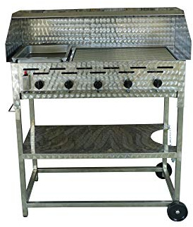 Edelstahl-Gastrobräter-Gasgrill-mit-Grillrost-Made-in-Germany