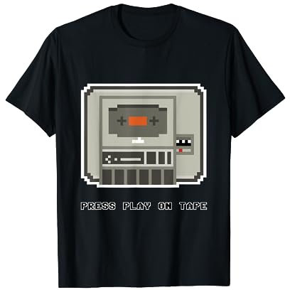 Datasette press play on tape C64 T-Shirt