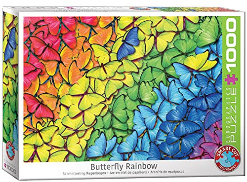 Eurographics 1000 Teile - Schmetterling Regenbogen