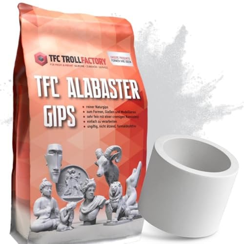 TFC Alabastergips naturweiss feinster 2:1 - Größe: 2 x 1kg