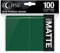 Ultra Pro E-15617 Eclipse Standardhüllen, matt, 100 Stück, Waldgrün