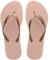 Havaianas - Fantasia, Comfortable, Durable, and Stylish Flip-Flops, Metallic Crossed Straps on the Side, Women, Ballet Rose., 41/42 FR , 43/44 EU