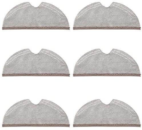 6Pcs Microfiber Mop Cloth for Xiaomi Roborock S5 S50 S51 S55 S6 S6 MAXV S5 MAX Vacuum Cleaner Washable Mop Pad Replacement Parts