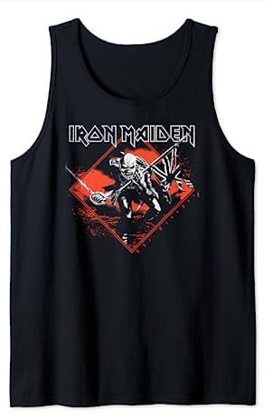 Iron Maiden - Trooper Diamond Tank Top