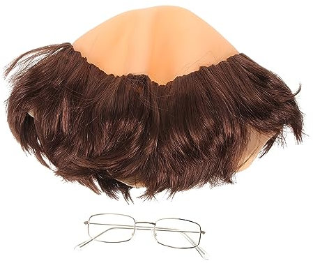 ABOOFAN Mönchs-glatze-perücke Für Männer Glatze-mönchs-perücke Für Cosplay Männliche Perücke Für Party- Und Halloween-kostüme