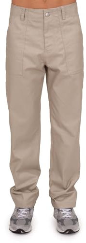 Calvin Klein Jeans - Herrenhose mit mehreren Taschen aus Canvas, beige, S